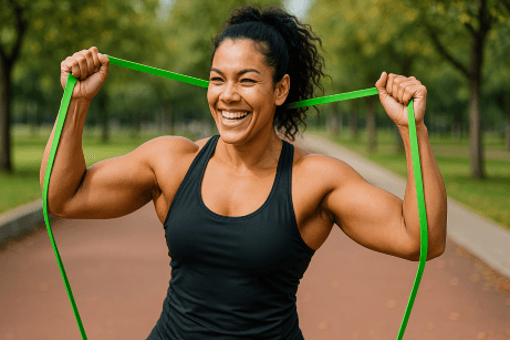 Vastuskuminauha kotitreeni ja kuntosali